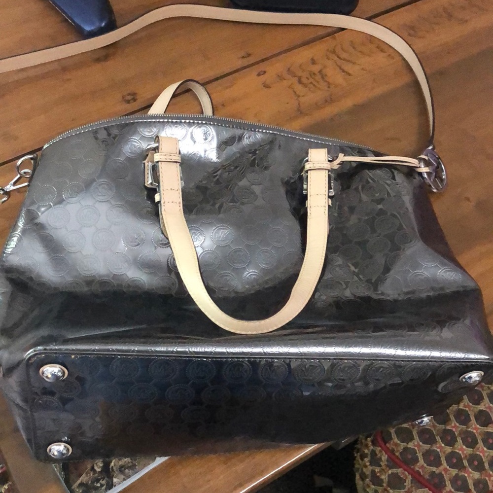 Metallic Michael kors purse!